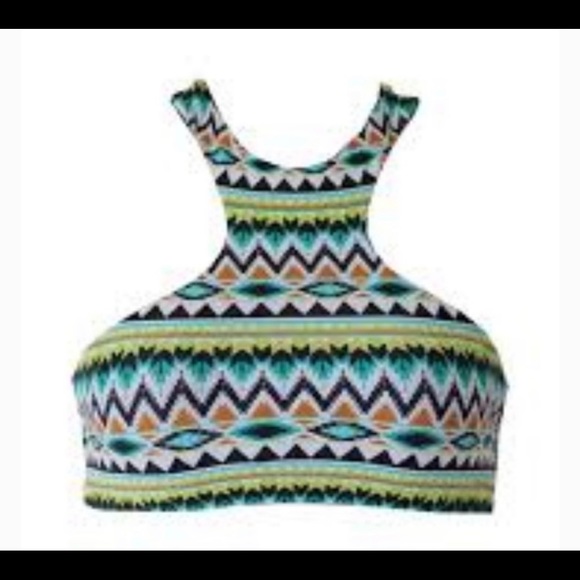 Issa de’ mar Sola Tribal Bikini Top - Picture 1 of 6